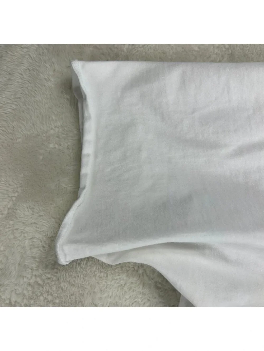Polo Ralph Lauren‎ Polo Shirt Mens 2XL White Short Sleeve Raw Edge Style Hem